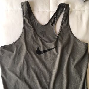 Nike Pro Grey Tank Top